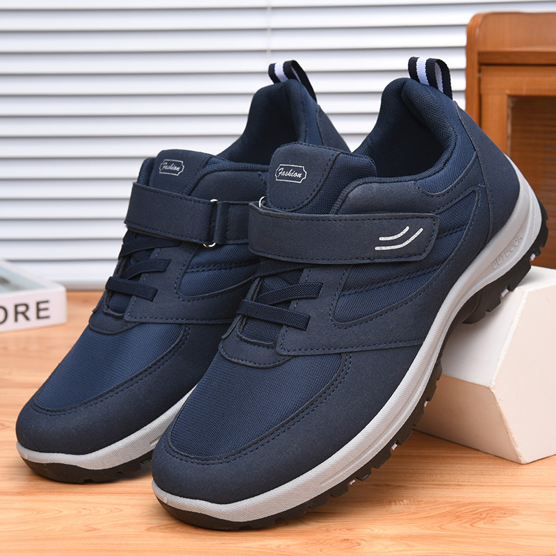 New Men's Spring Casual Sports - Men Shoes Velcro 评论和价格