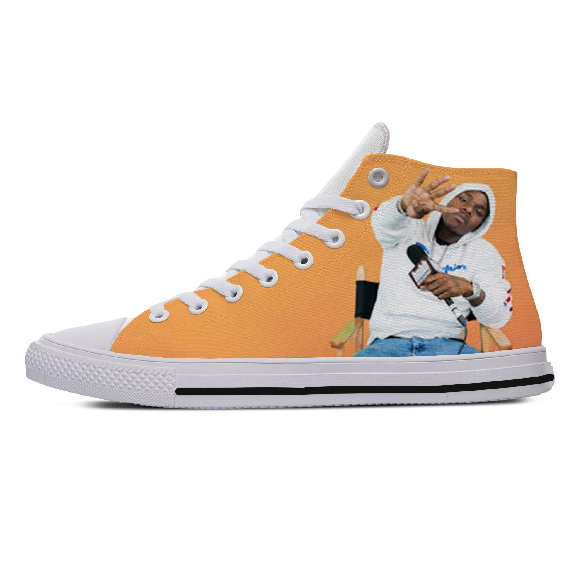 Hot Cool Fashion Hip Hop Funny - Canvas Sneaker High 评论和价格