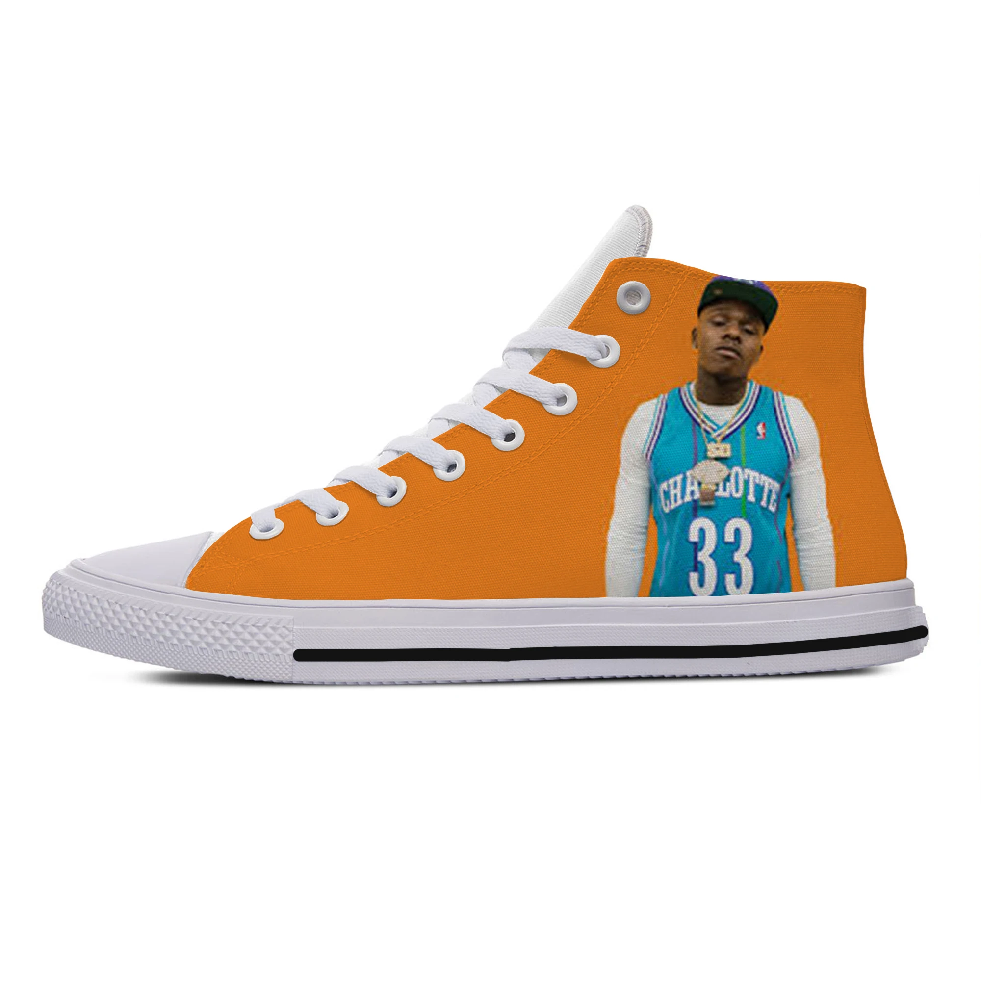 Hot Cool Fashion Hip Hop Funny - Canvas Sneaker High 评论和价格